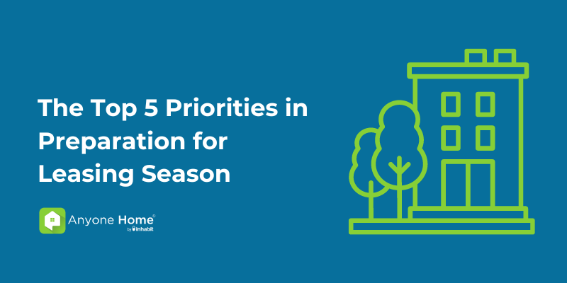 The Top 5 Priorities in Preparation for Leasing Season