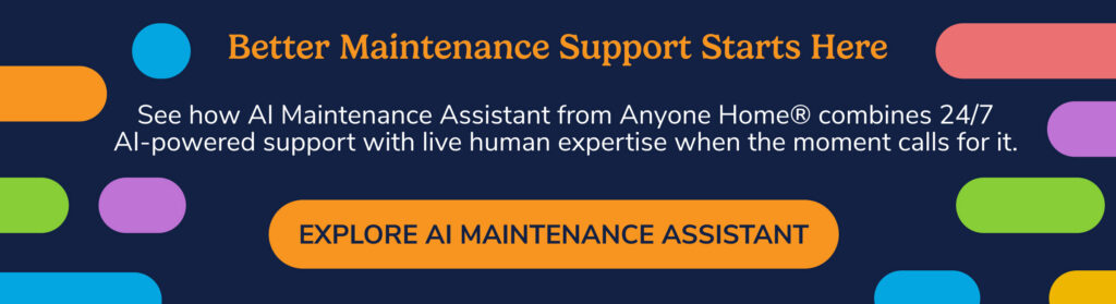 Explore AI Maintenance Assistant from Anyone Home
